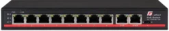 GETFORT SWITCH POE GETFORT 8 x POE + 2 UPLINK 120W 20046