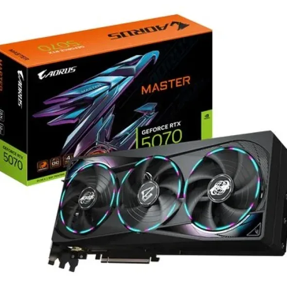 GIGABYTE Aorus GeForce RTX 5070 Master 12GB DLSS 4
