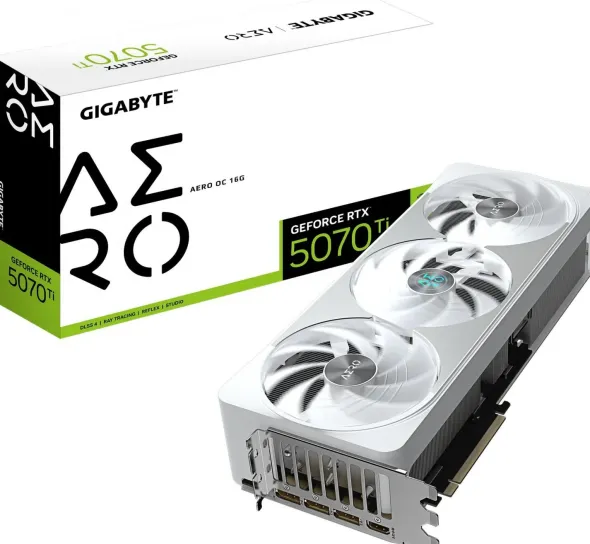 Gigabyte GeForce RTX 5070 Ti AERO 16GB DLSS 4