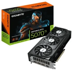 GIGABYTE GeForce RTX 5070 Ti WINDFORCE OC V2 16G NVIDIA 16 GB GDDR7 GV-N507TWF3OCV2-16GD