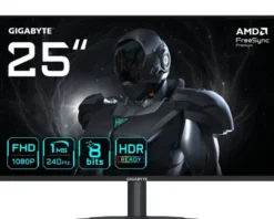 GIGABYTE G25F2A 24,5" FHD LED Czarny
