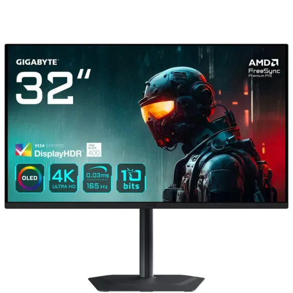 GIGABYTE MO32U 31.5" 3840 x 2160 4K Ultra HD OLED Czarny MO32U EK