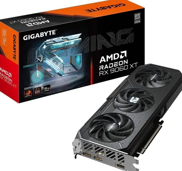 GIGABYTE Radeon RX 9060 XT Gaming OC 16GB 9VR906XTGO-00-G10