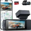 GKU D700 Kamera samochodowa przód i tył 4K/2,5K karta SD 64 GB GPS 5G