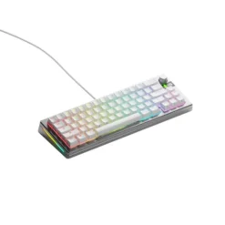 Glorious Gaming GMMK 3 PRO 65% Prebuilt klawiatura USB QWERTY US English Srebrny GLO-KB-GMMK3-PRO-65-PB-FOX-W-SIL-US