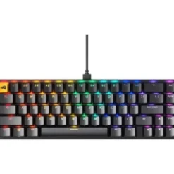 GLORIOUS GLO-KB GMMK2 65% RGB Hot Swap Fox Switch Czarny GLO-KB-GMMK2-65-PB-FOX-W-BLK-US