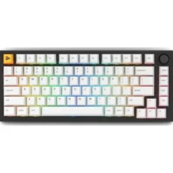 Glorious GMMK Pro Black Slate Prebuild Edition - czarno-biały