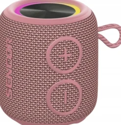 GŁOŚNIK BEZPRZEWODOWY BLUETOOTH SENCOR SIRIUS ROSE LED 5 W TWS WODOODPRONY