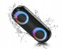 GŁOŚNIK BLUETOOTH 30W RGB IPX7 PRZENOŚNY STEREO TWS AUX