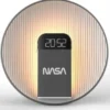 Głośnik Bluetooth Zegar Ładowarka Qi Lampa Led Biały Szum Alarm Nasa Spc600 / Nasa Spc600