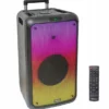 Głośnik Ibiza Głośnik przenośny Ibiza Street-Wave-MAX czarny 600 W Bluetooth
