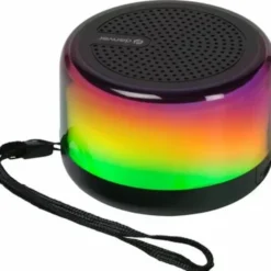 Głośnik przenośny Bluetooth Denver z funkcją podświetlenia RGB