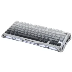 GravaStar - Mercury K1 Gradient White Wireless Mechanical Keyboard GSK1_GWHT