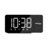 GreenBlue Radiobudzik cyfrowy LED zasilanie USB 5V DC + CR2032, GB172