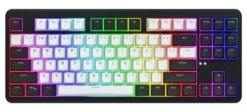 HATOR Rockfall 3 TKL Wireless klawiatura Gaming USB + RF Wireless + Bluetooth QWERTY Ukraiński Czarny HTK850
