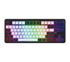HATOR Rockfall 3 TKL Wireless klawiatura Gaming USB + RF Wireless + Bluetooth QWERTY Ukraiński Czarny HTK850