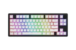 HATOR Skyfall 80 MAG ULTRA 8K klawiatura Gaming USB QWERTY US English Czarny, Biały HTK1880