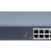 Hikvision DS-3E1518P-EI/M łącza sieciowe Zarządzany Gigabit Ethernet (10/100/1000) Obsługa PoE Szary