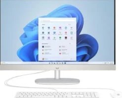 HP All-in-One 27-cr0045nf / 9X918EA / Ryzen 7 / 16GB / 512GB / AMD Radeon / FHD / Win 11 / Biały