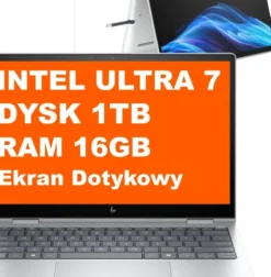 HP EliteBook 8 Flip G1i 13 / D51GFE8 / Ultra 7 / 16GB / 1TB / Intel Graphics / WUXGA / Dotyk / Win 11 Pro / Srebrny