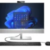 HP EliteOne 870 G9 All-in-One PC Intel® Core™ i5 68,6 cm (27") 1920 x 1080 px 16 GB DDR5-SDRAM 512 GB SSD Windows 11 Pro Wi-Fi 6E (802.11ax) Srebrny A55MVET