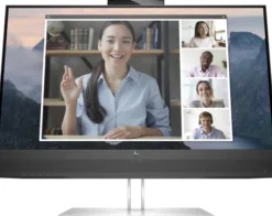 HP E24mv G4 60,5 cm (23.8") 1920 x 1080 px Full HD Czarny, Srebrny 169L0AA