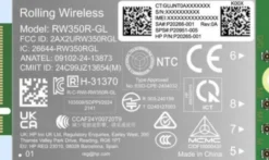 HP 4G LTE Modem m.2 WWAN Cat 19 Mobile Broadband Cellular compatible with WWAN-ready EliteBook 8 X - G1i G1a - 13 14 16, Flip, ZBook 8 X Fury - G1i G1a - 14 16 18 B8BD3AA