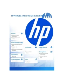 hp inc. Komputer All-in-One ProStudio 2 G2a R5-40 512GB/16GB/W11P/23.8 D35E9ET D35E9ET#AKD