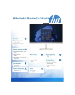hp inc. Komputer All-in-One ProStudio 2 G2a R5-40 512GB/16GB/W11P/23.8 D35F2ET D35F2ET#AKD