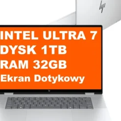 HP OmniBook X Flip 2w1 NGAI 16-as0010na / C27K1EA / Ultra 7 / 32GB / 1TB / Intel Arc 140V / 2k OLED / Win 11 / Srebrny