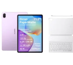 Huawei MatePad 11,5" 2025 8/256GB Wi-Fi Fioletowy + Klawiatura Biała + TAO14KCMGB