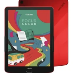 INKBOOK Czytnik e-booków Focus Color 7.8", Podświetlany ekran, Wi-Fi Czerwony