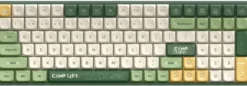 IQUNIX F97 Camping Wireless Gaming Tastatur, RGB - MX-Brown-Switches US