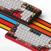 IQUNIX F97 Graffiti Blaze Wireless Gaming Tastatur, RGB - Moonstone-Turbo-Switches 0600310355779