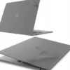 JCPAL MacGuard Folia do MacBook Air 13 M2 / M3 - Srebrne (Silver)