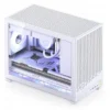Jonsbo D32 PRO White PC-Gehuse, Mini-Gehuse, mATX, Tempered Glass - wei