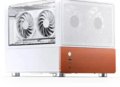 Jonsbo V12 PC-Gehäuse, Mini-Tower, Micro-ATX - weiß V12 WHITE