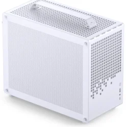 Jonsplus Z20 Mesh PC-Gehuse, Mini Tower, Micro-ATX, mit Tragegriff - wei