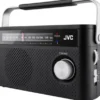 JVC Radio RA-E315B Analogowe Przenośne Czarny