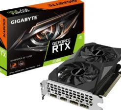 Karta graficzna Gigabyte GeForce RTX 3050 Windforce OC V2 6GB GDDR6 GV-N3050WF2OCV2-6GD