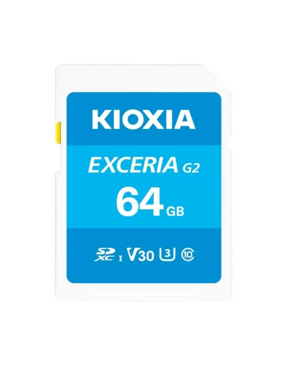 Karta pamięci SDXC KIOXIA EXCERIA G2 64GB UHS-I U3 V30