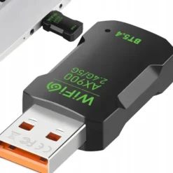 KARTA SIECIOWA ADAPTER BLUETOOTH 5.4 WiFi 6 BT USB 900 MBPS WPA3 ODBIORNIK