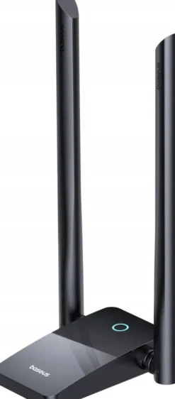 Karta sieciowa Baseus Adapter WiFi Baseus FastJoy 1800Mbps czarny
