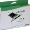 Karta sieciowa InLine ® Quad Gigabit karta sieciowa 4x RJ45 1 Gb/s PCIe x1