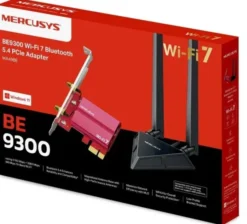 Karta sieciowa Mercusys MERCUSYS MA49BE WiFi7 PCIe adapter BE9300,2,4GHz/5GHz/6GHz,Bluetooth5.4
