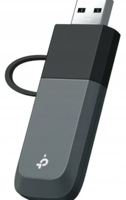 Karta sieciowa TP-Link TP-LINK BE6500 Tri-Band Wi-Fi 7 Mini Wireless USB Adapter Archer TBE400U 2.4 GHz, 5 GHz, 6 GHz 802.11ax MU-MiMO No no PoE Antenna type Internal