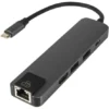 Karta sieciowa USB-C RJ45+HDMI K-03 86-060#