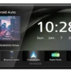 Kenwood DMX6523DABS radio samochodowe Czarny Wi-Fi Bluetooth