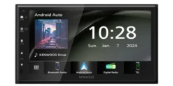 Kenwood DMX6523DABS radio samochodowe Czarny Wi-Fi Bluetooth