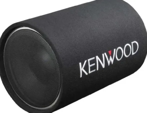 Kenwood KSC-W1200T subwoofer (30 cm (12 cali), o mocy 1200 watów) czarna KSC-W1200T